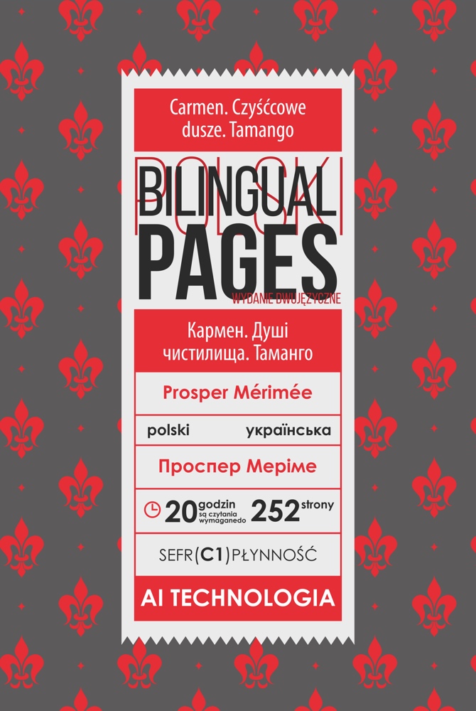 Carmen. Czyśćcowe dusze. Tamango — bilingual edition cover