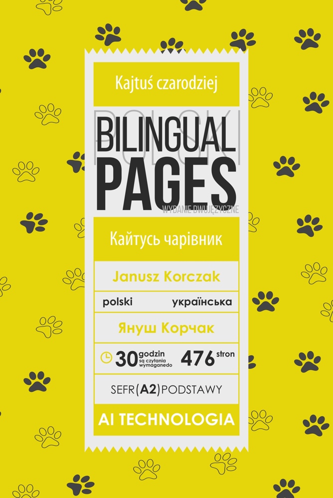 Kajtuś czarodziej — bilingual edition cover