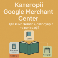 Категорії Google Merchant Center для книг