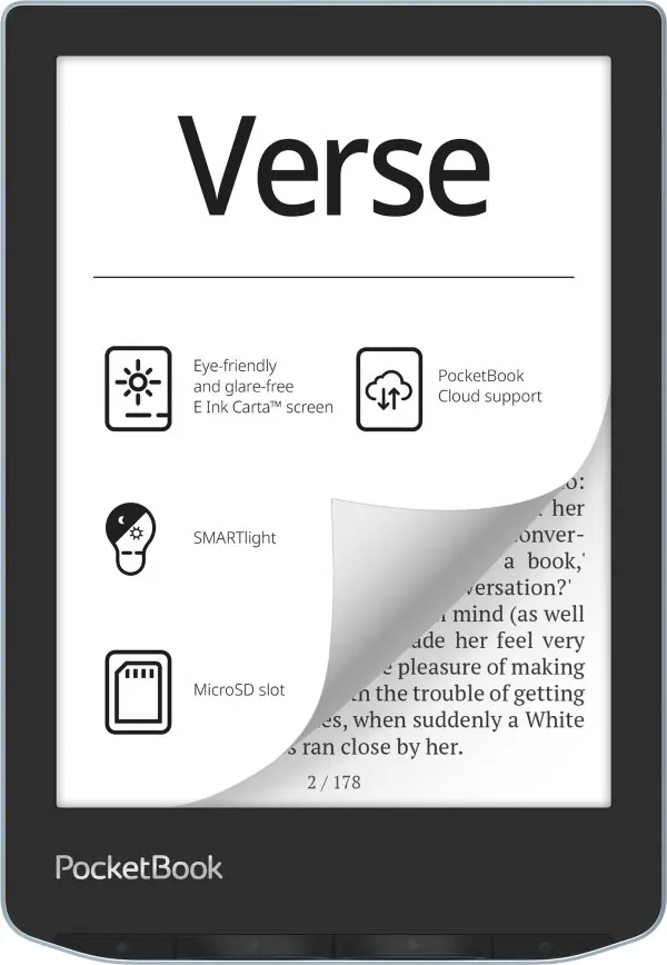 Електронна книжка PocketBook  Verse (PB629) Bright Blue
