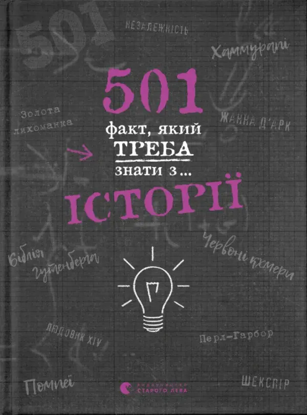 501 факт, який треба знати з... історії