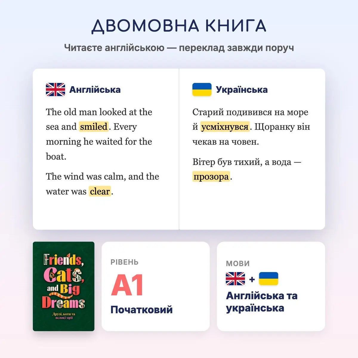 Friends, Cats, and Big Dreams / Друзі, коти та великі мрії