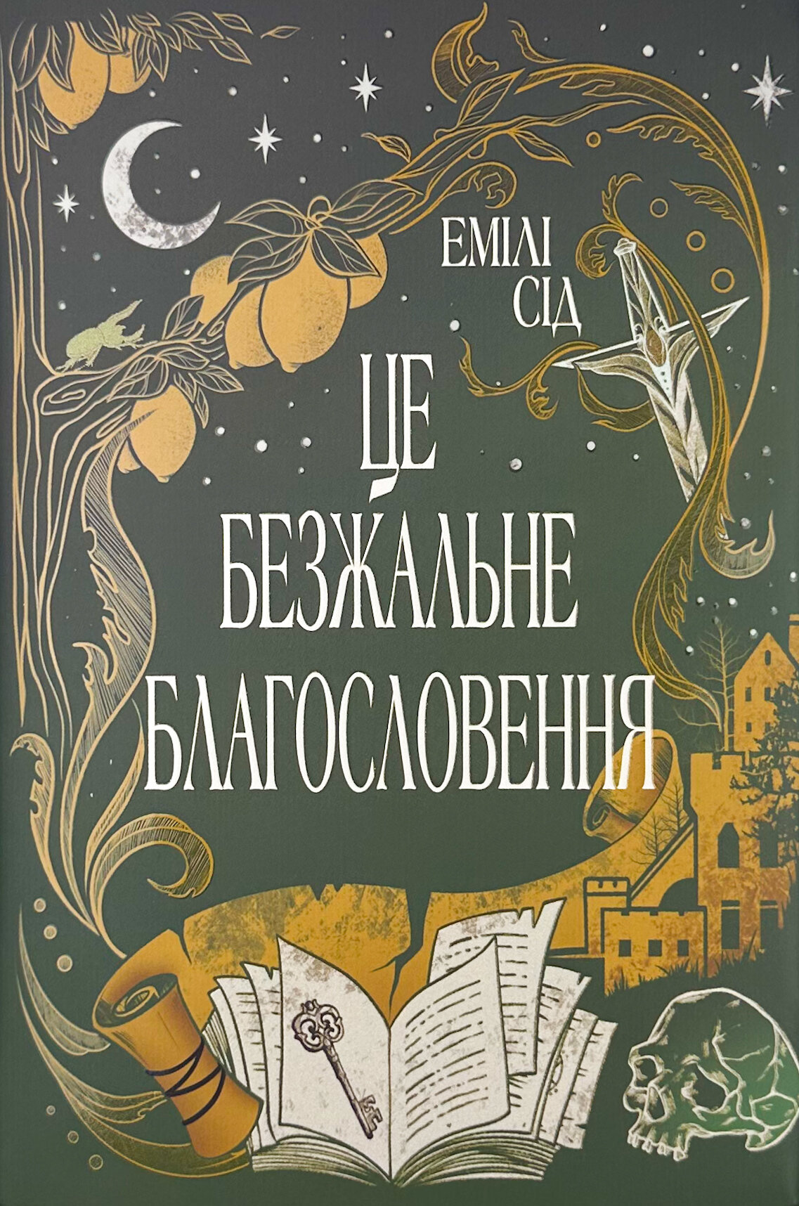 Це безжальне благословення. Автор — Емілі Сід. 