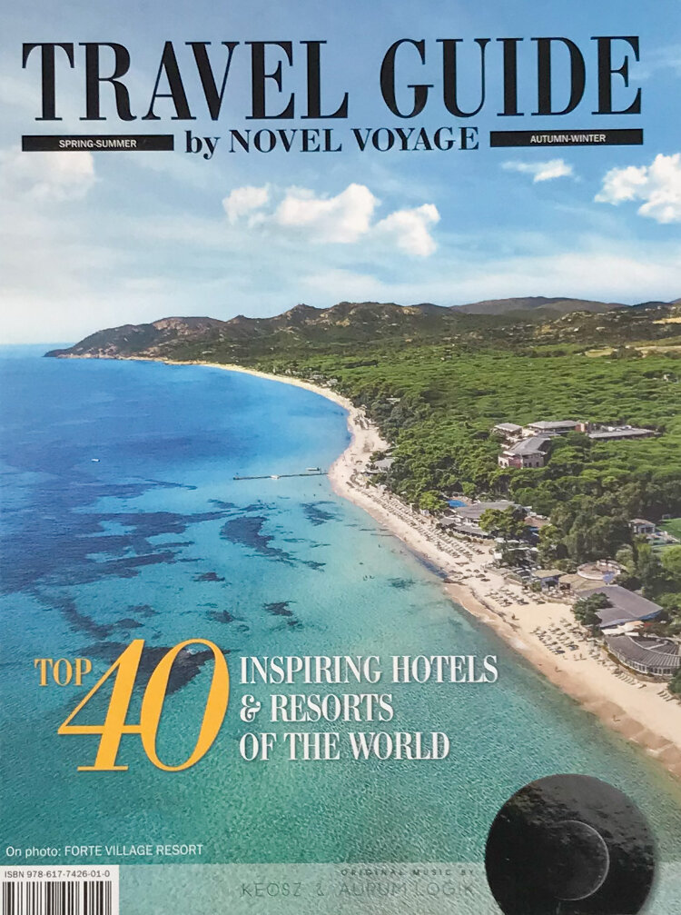 Travel Guide by Novel Voyage. Top 40 Inspiring Hotels & Resorts of the World