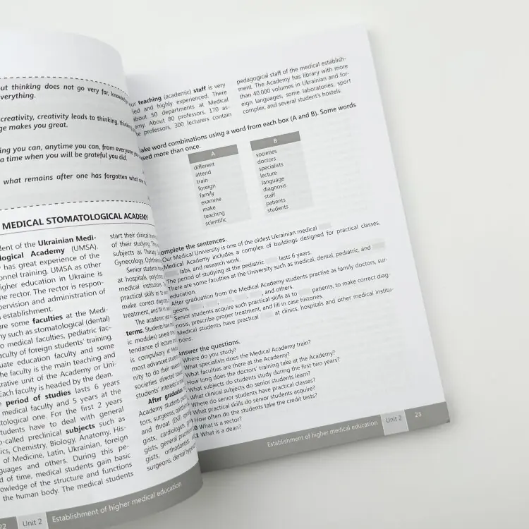 Medical English. Student's Book