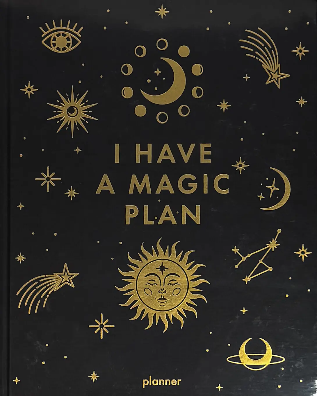 Планер «I HAVE A MAGIC PLAN» чорний