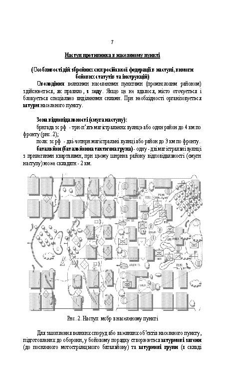 Оборона в місті (населеному пункті): методичні матеріали