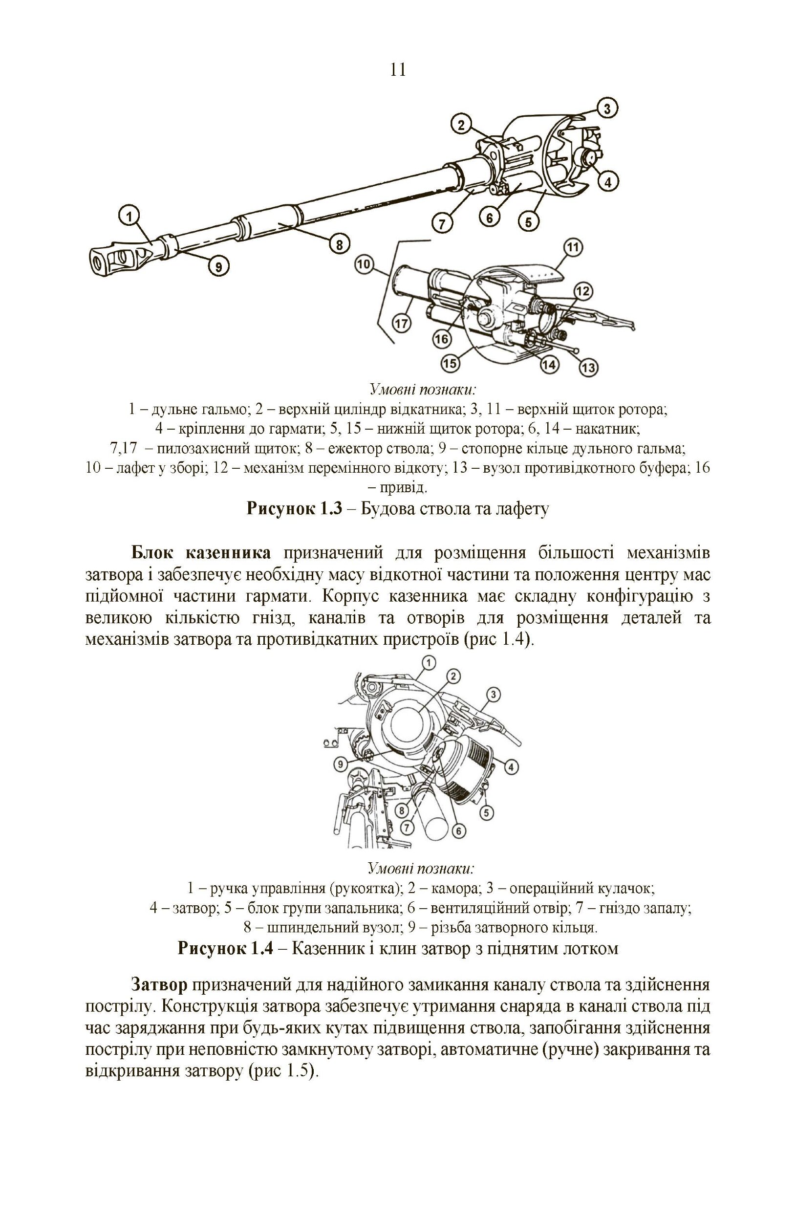 155-мм самохідна гаубиця М109A3GN (М109A4): методичний посібник. . 