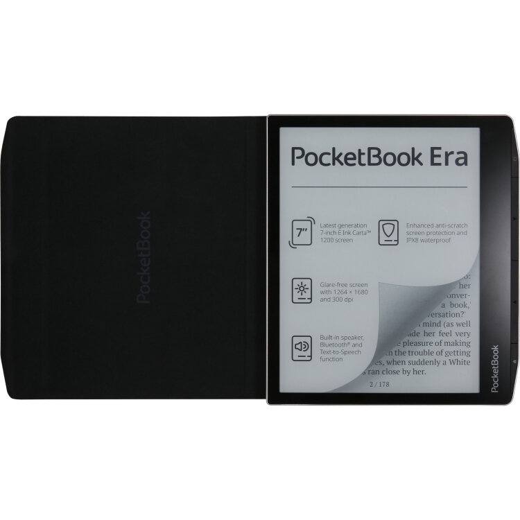 Обкладинка PocketBook 7", Era(PB700), Charge Cover,  чорна