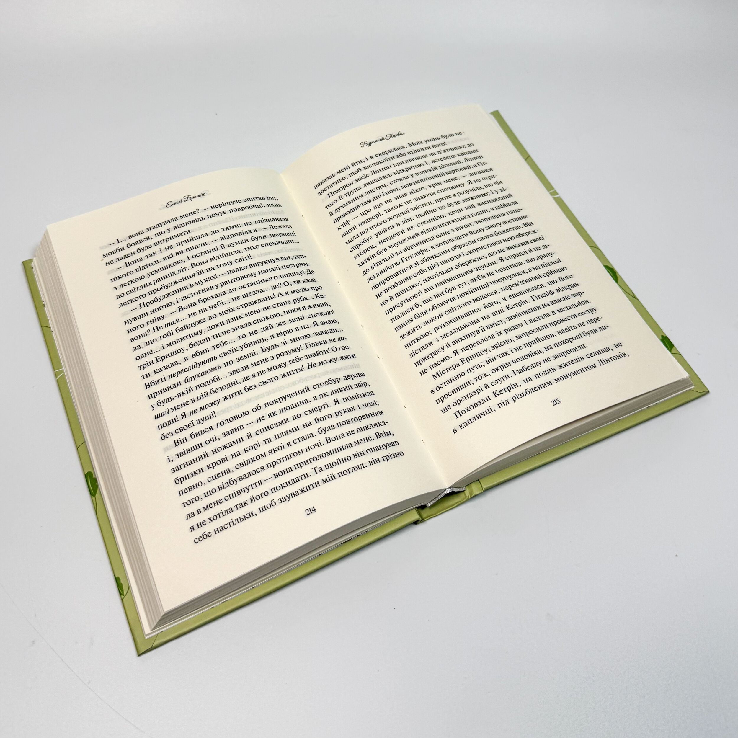 Буремний Перевал. Автор — Емілі Бронте. 