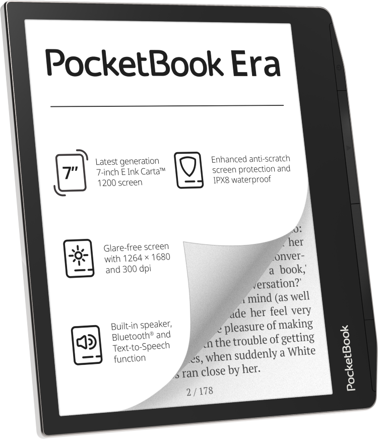 Електронна книжка PocketBook Era (PB700), 16Gb Stardust Silver