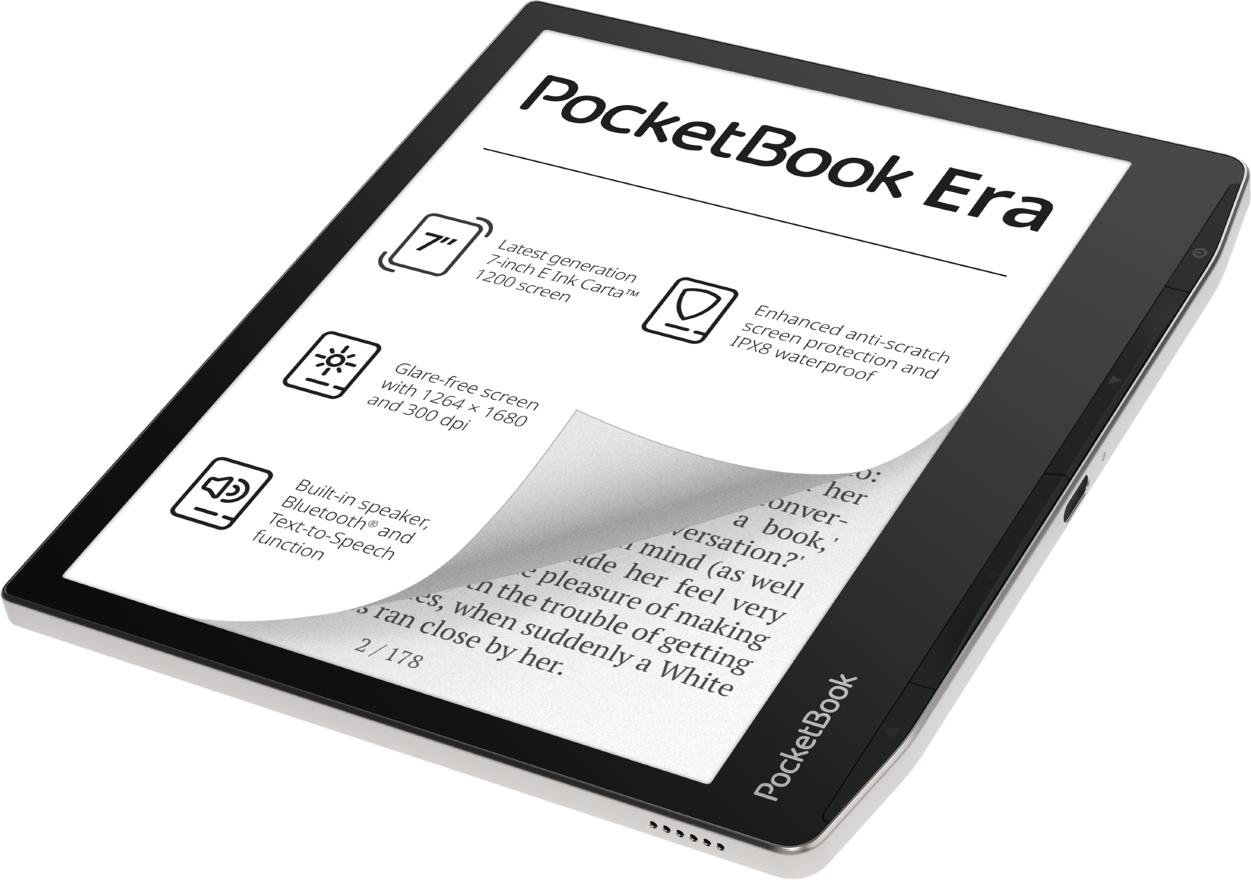 Електронна книжка PocketBook Era (PB700), 16Gb Stardust Silver. . 