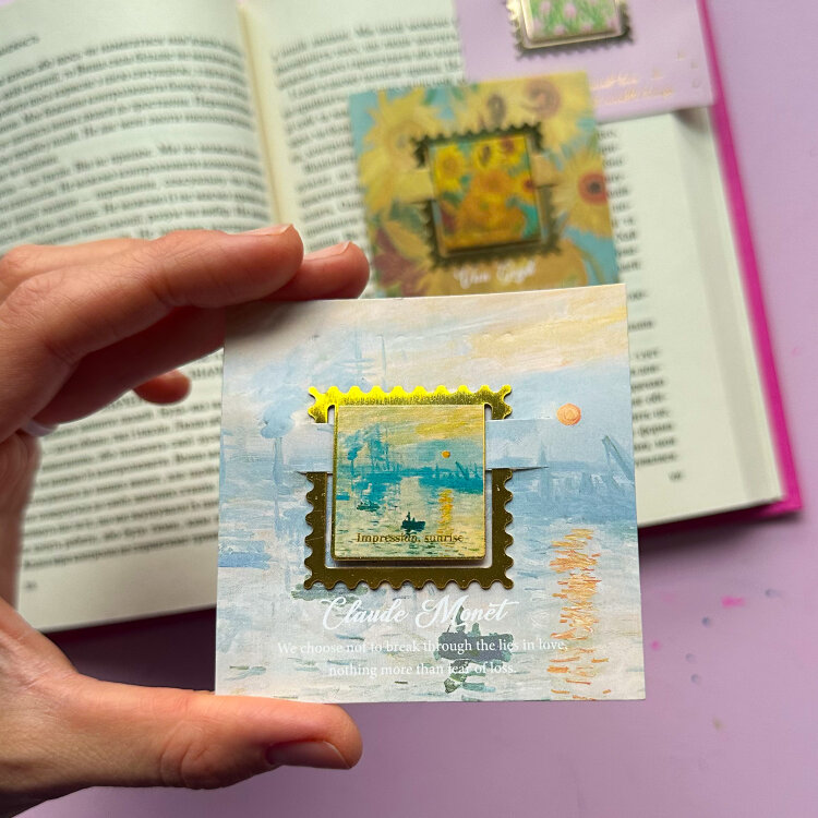 Закладка для книги «Марка»