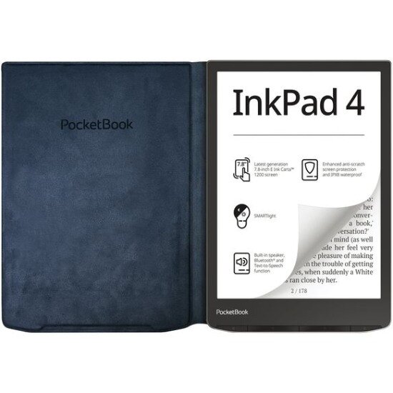 Обкладинка PocketBook 7.8", InkPad(PB743), Charge cover, темно-синя