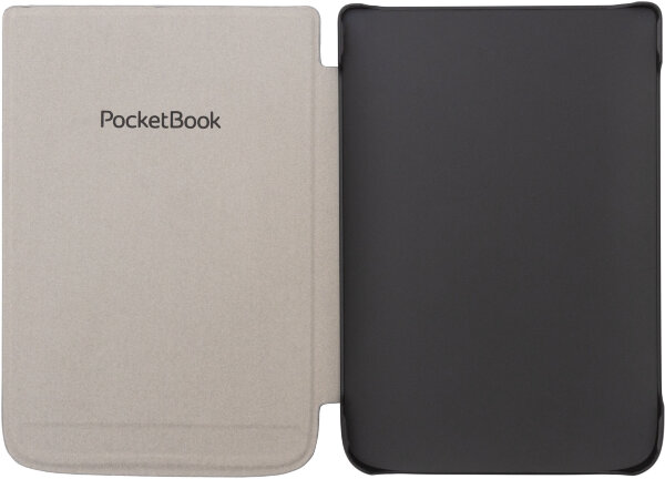 Обкладинка PocketBook 6", PB617/618/627/628/632, Shell cover, синьо-сіра