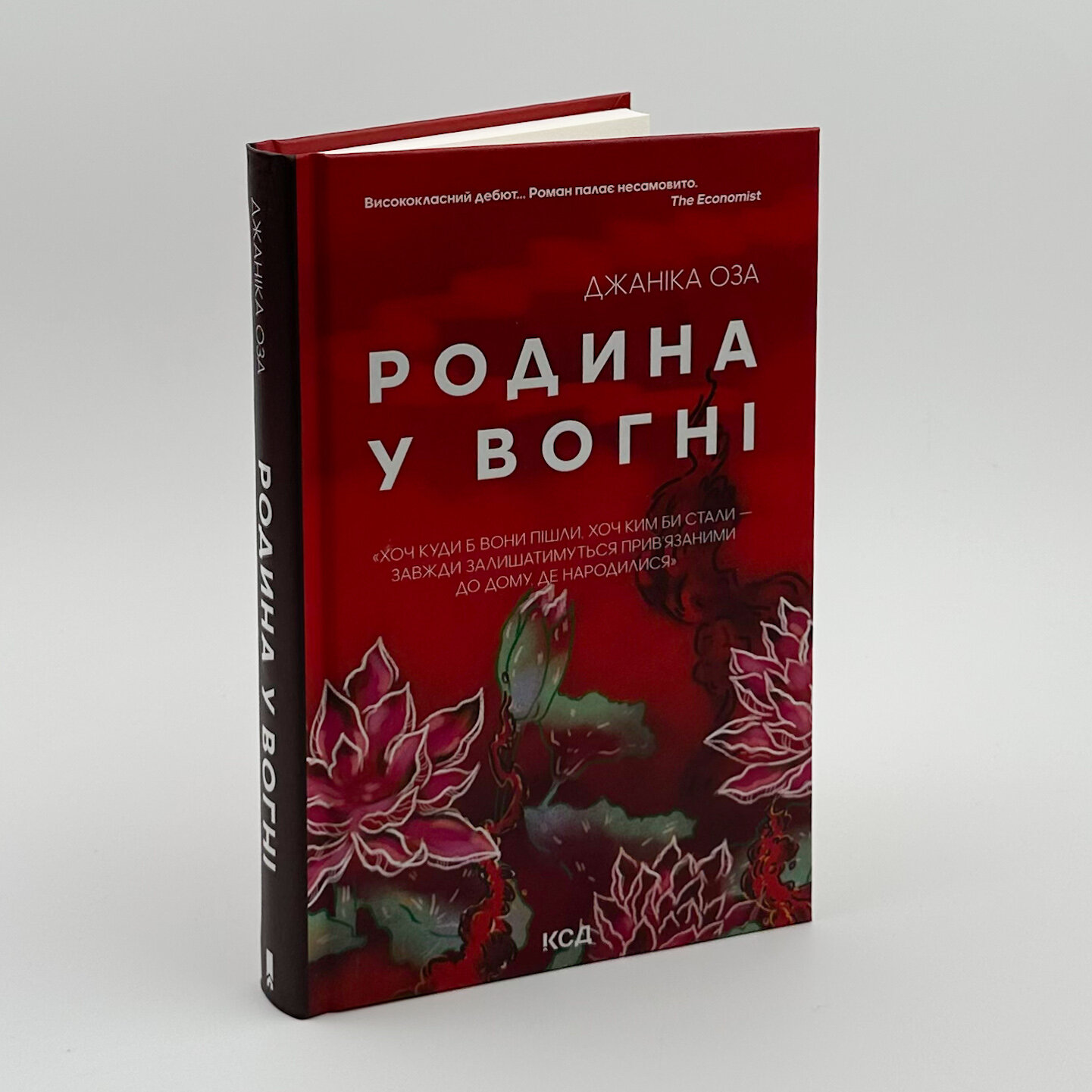 Родина у вогні. Автор — Джаніка Оза. 