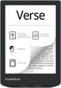 Електронна книжка PocketBook  Verse (PB629) Bright Blue
