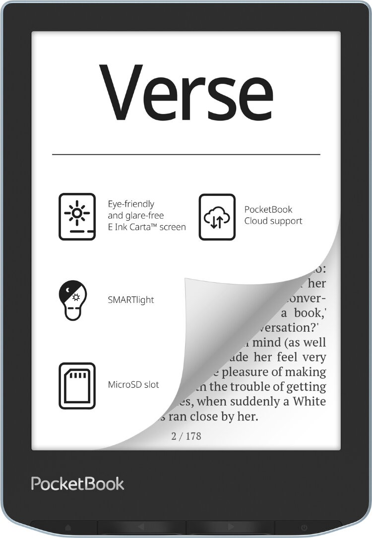 Електронна книжка PocketBook  Verse (PB629) Bright Blue