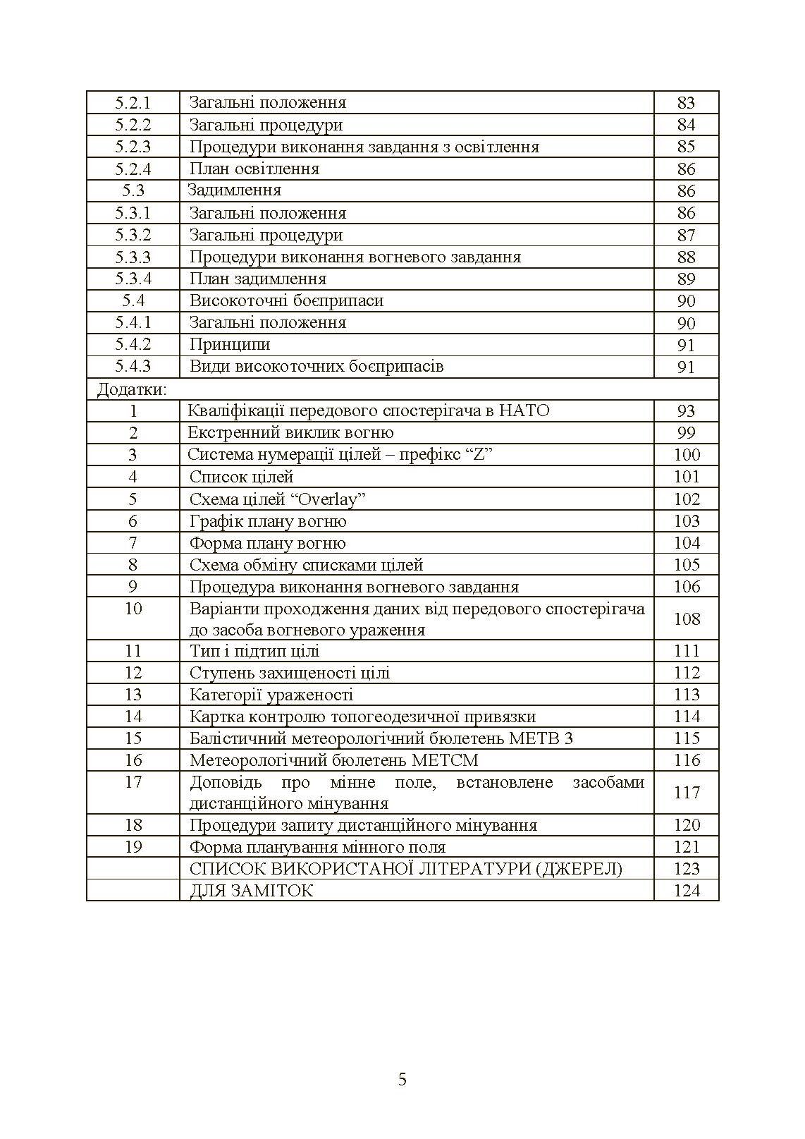Вогнева підтримка артилерійськими підрозділами. Настанова. . 