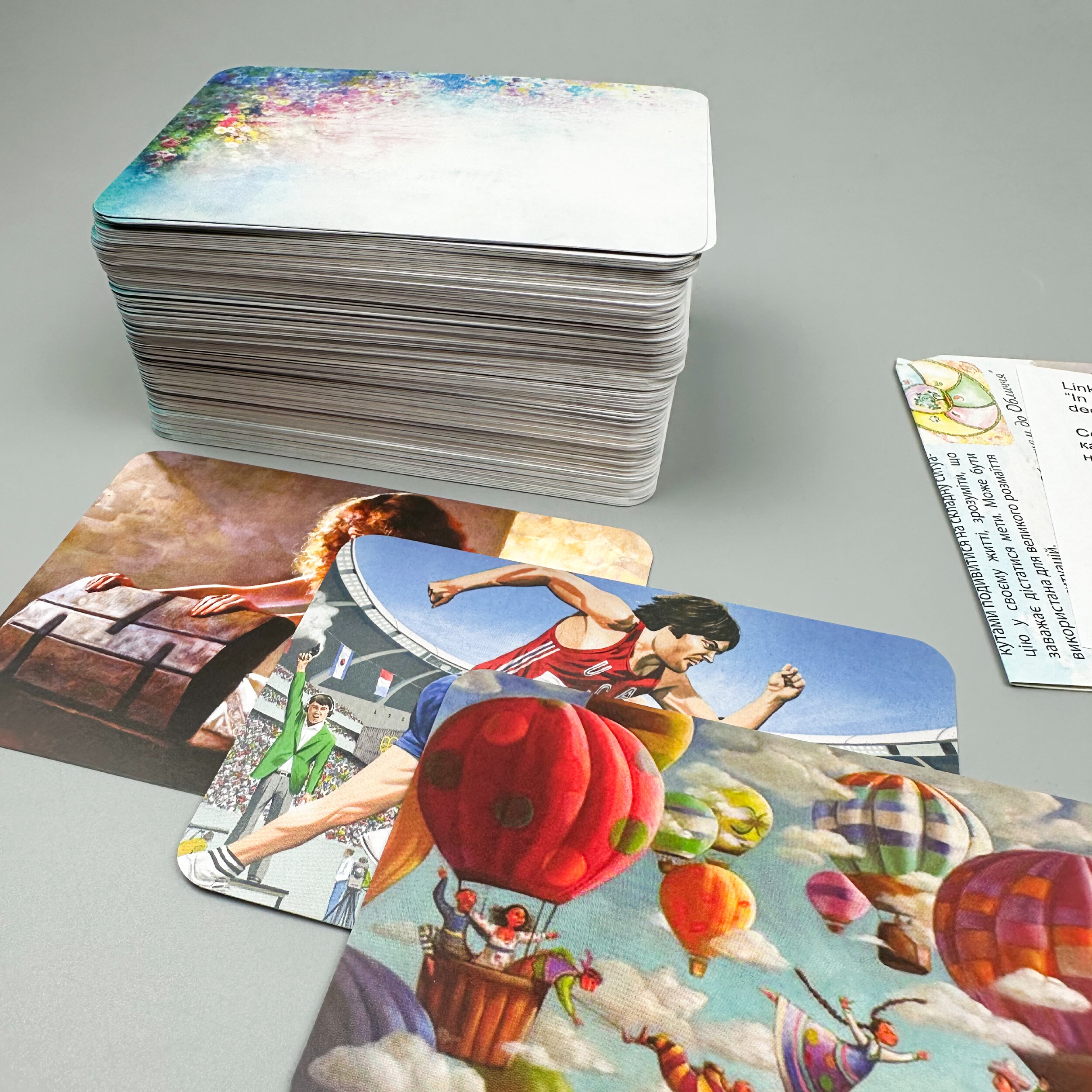 Метафоричні асоціативні карти "У пошуках сенсу". Автор — Юлія Демидова. 