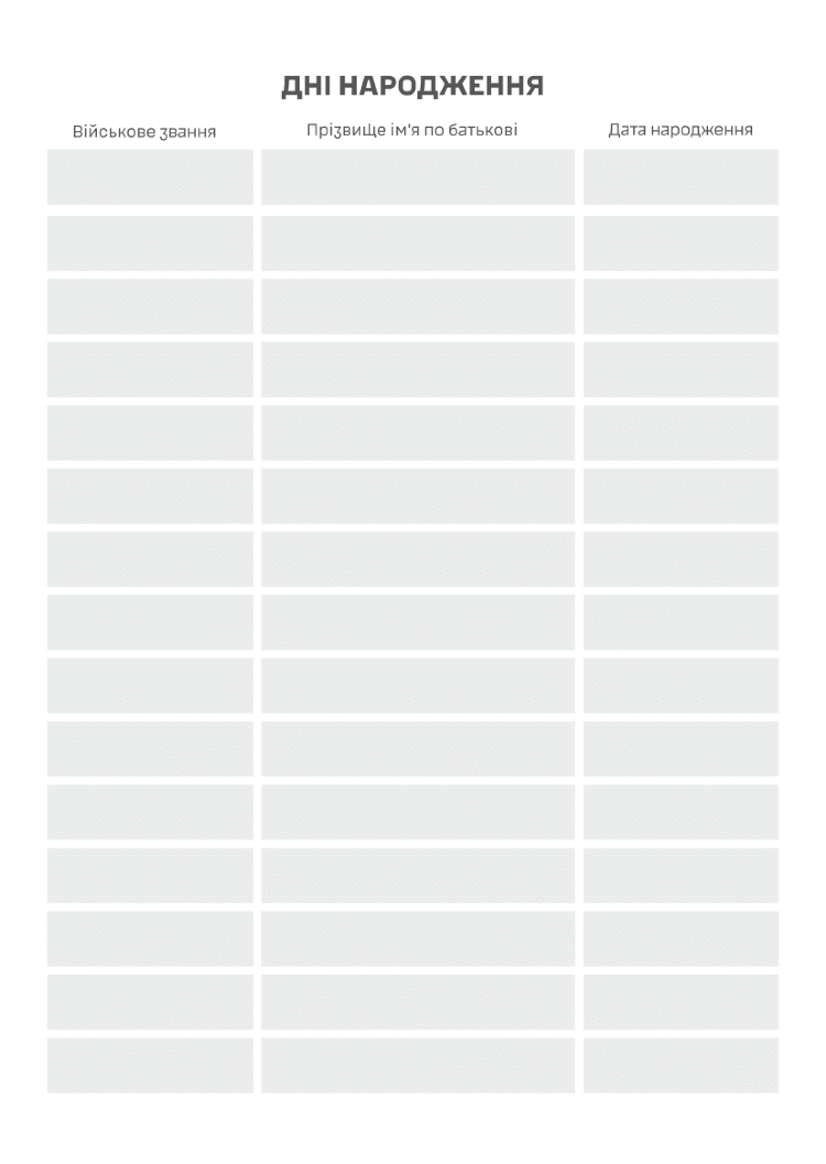 Блокнот командира взводу (ЗСУ)