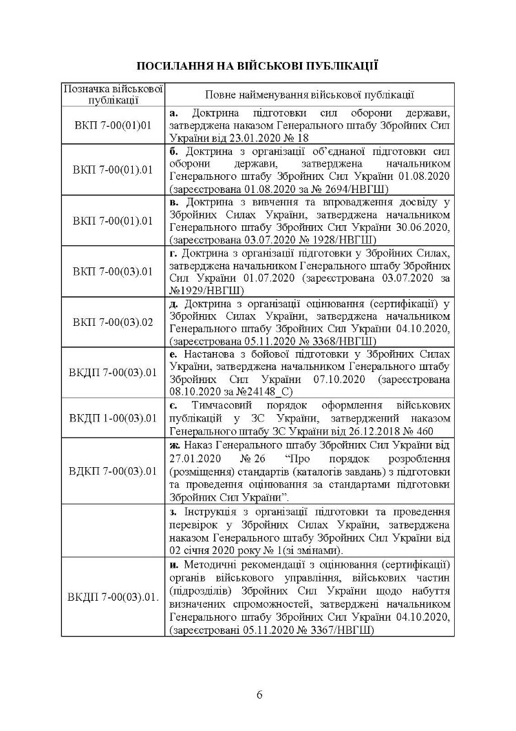 Настанова з бойової підготовки Військово-Морських Сил Збройних Сил України