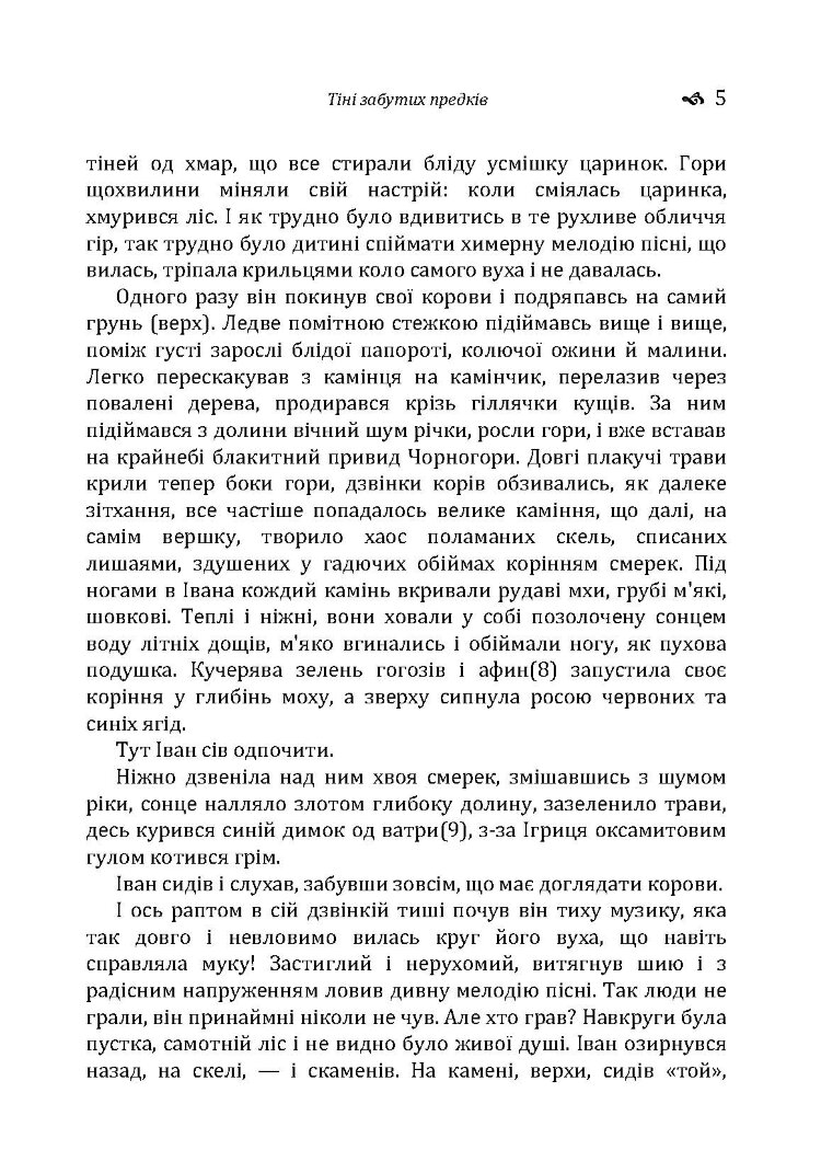 Тіні забутих предків. Intermezzo