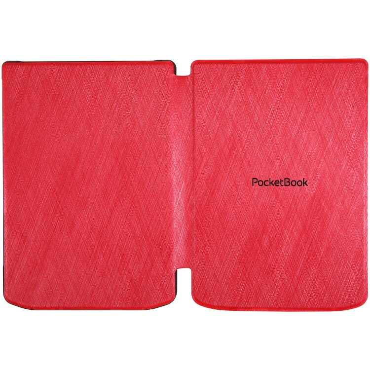 Обкладинка PocketBook 6", Verse(PB619/629/634), Shell cover, червона