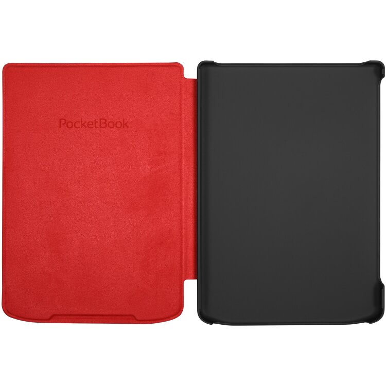 Обкладинка PocketBook 6", Verse(PB619/629/634), Shell cover, червона
