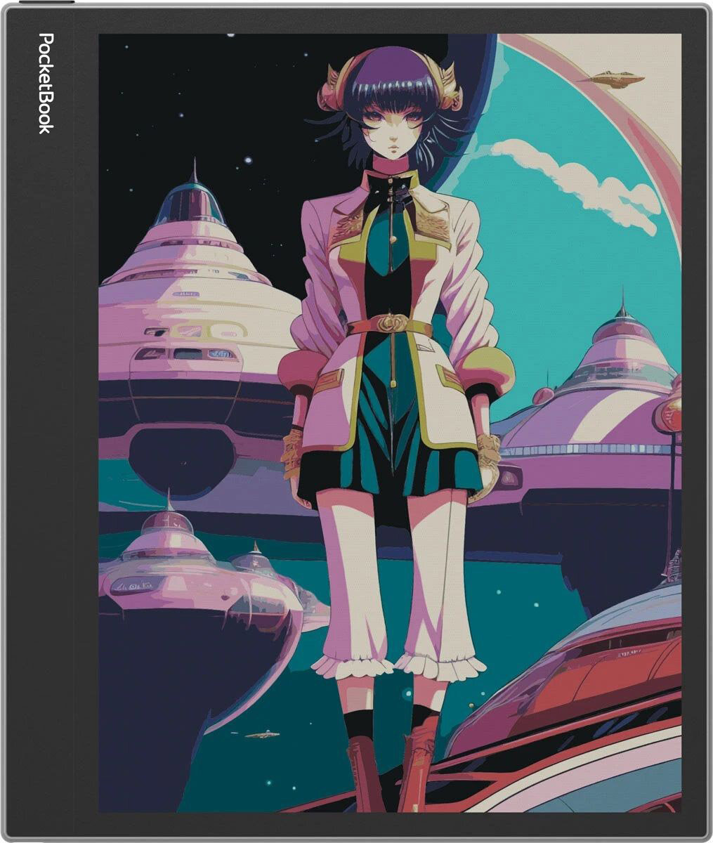 Електронна книжка PocketBook InkPad Eo(PB1042), Mist Grey