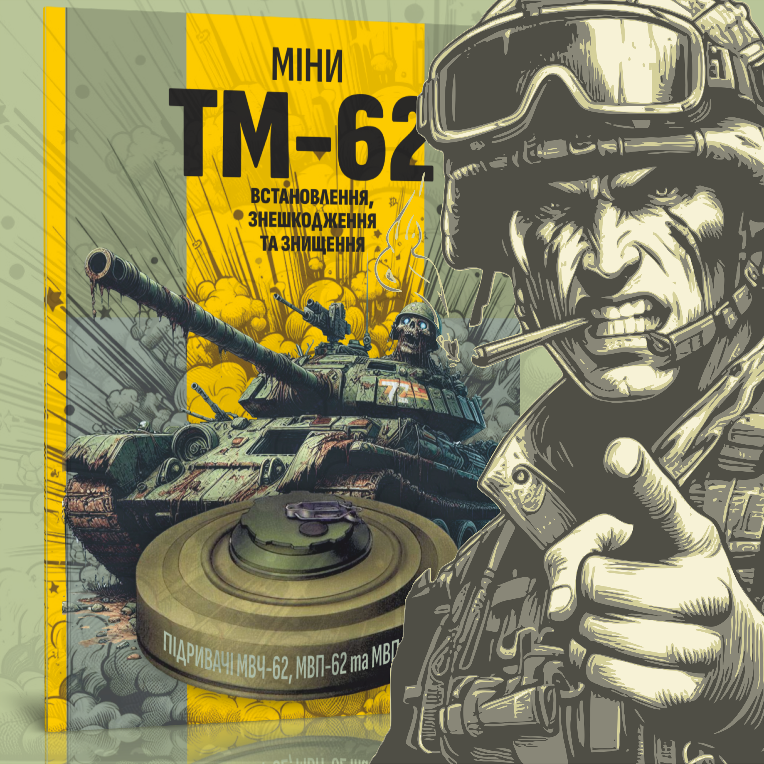 Міни TM-62. Встановлення, знешкодження та знищення. Автор — Сайфуллаh. 