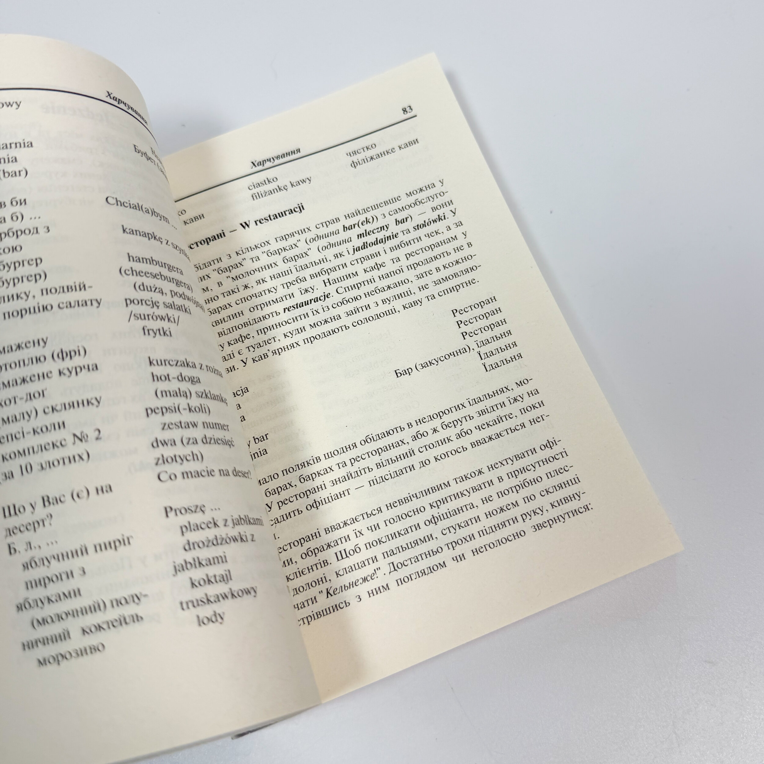 Українсько-польський розмовник