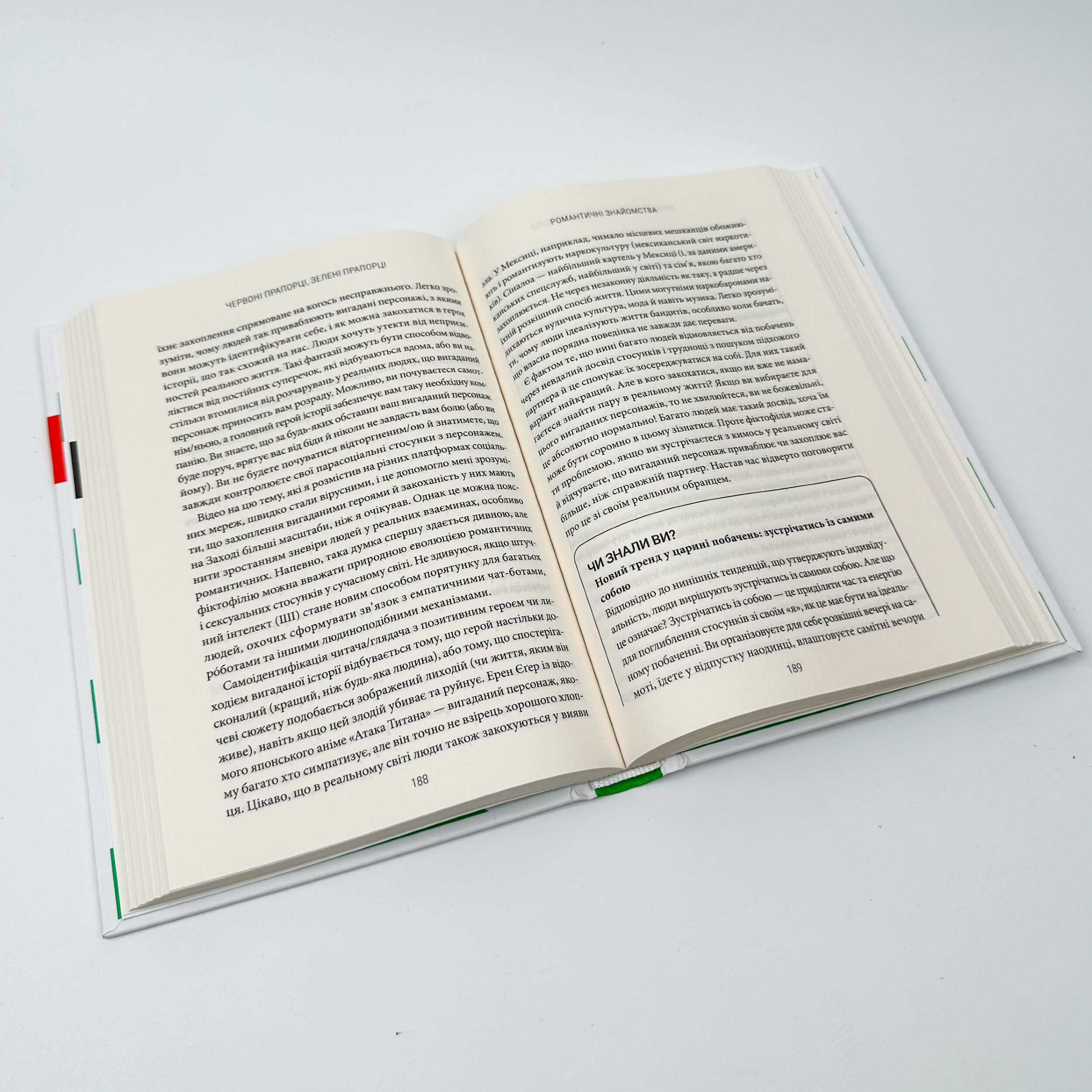 Червоні прапорці, зелені прапорці: як розпізнати токсичну поведінку. Автор — Алі Фенвік. 