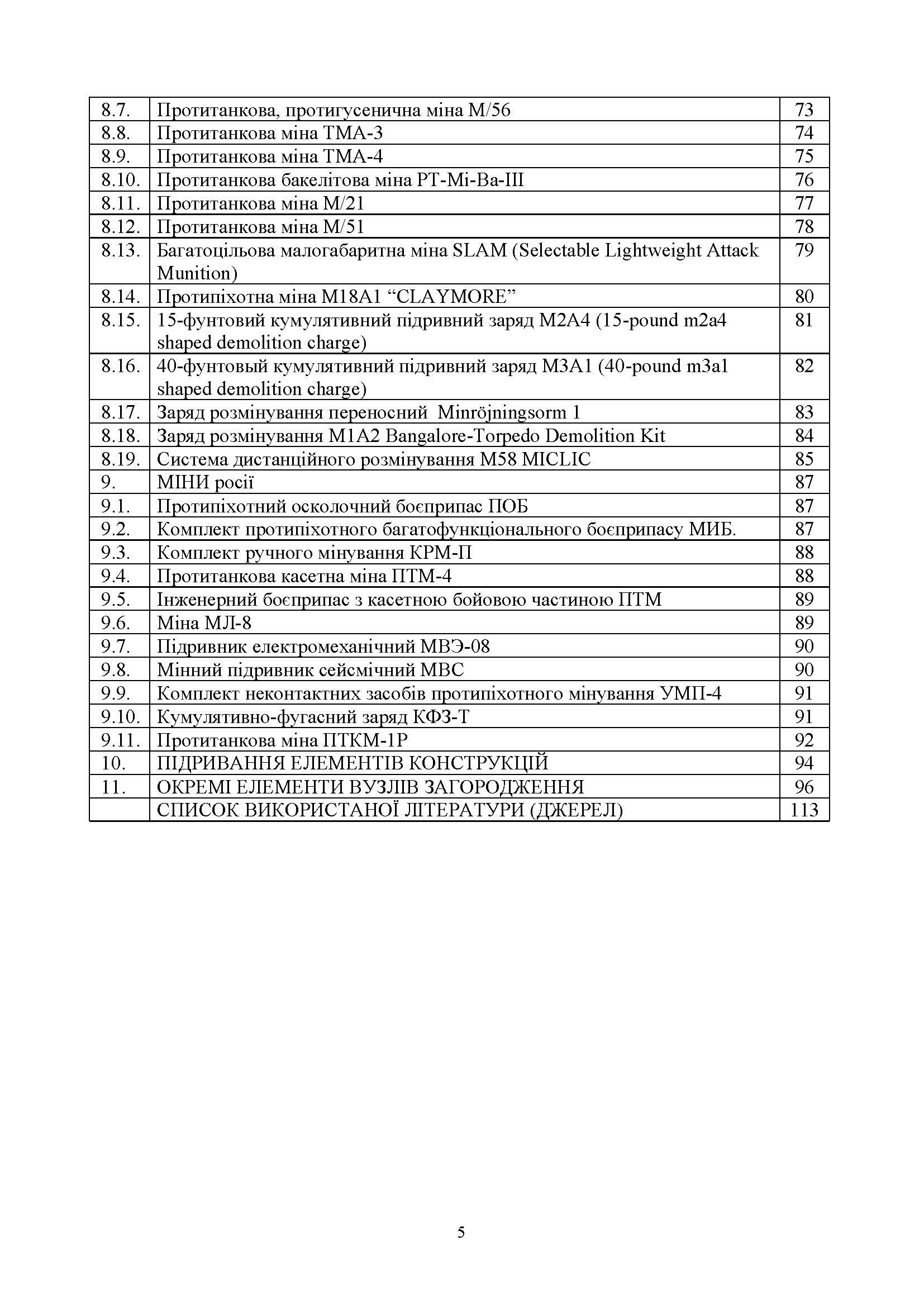 Довідник сапера: навчально-методичний посібник. . 