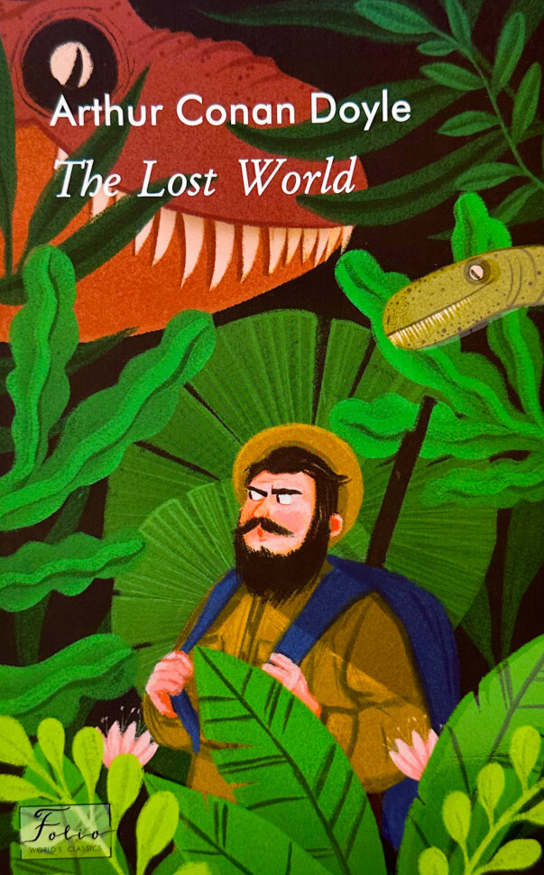 The Lost World. Автор — Артур Конан Дойл. Обкладинка — М'яка