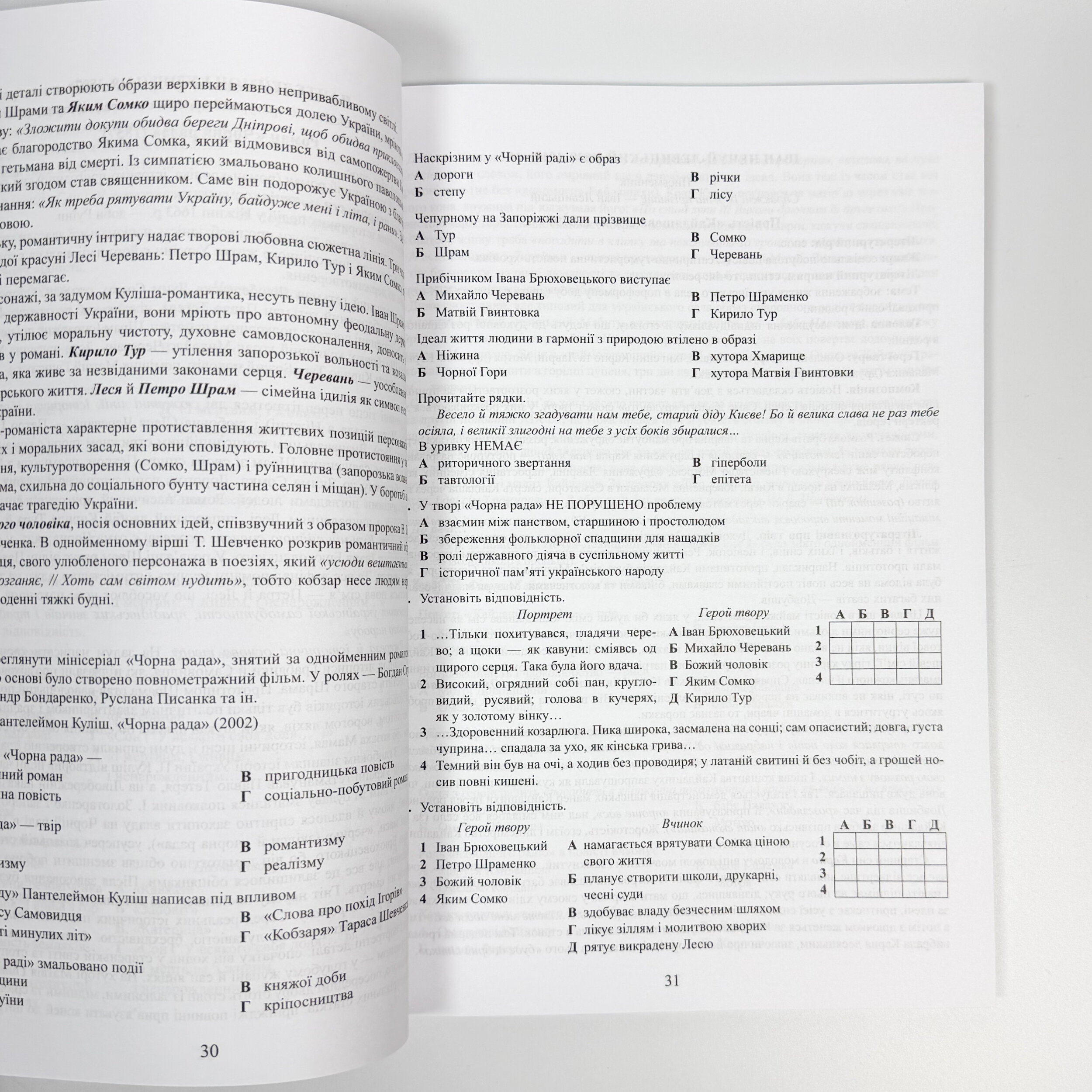 НМТ. Українська література