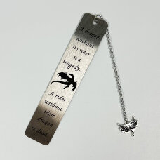 Закладка металева Дракон