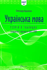НМТ. Українська мова теорія в таблицях  