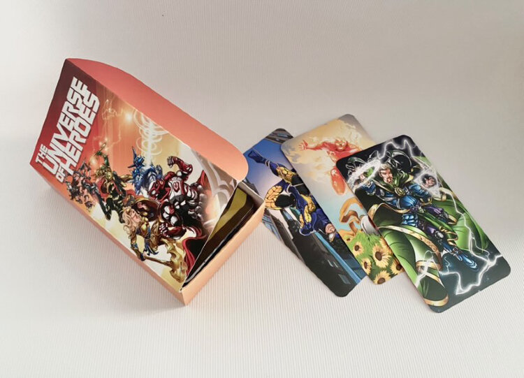 Колода метафоричних асоціативних карт «THE UNIVERSE OF HEROES»