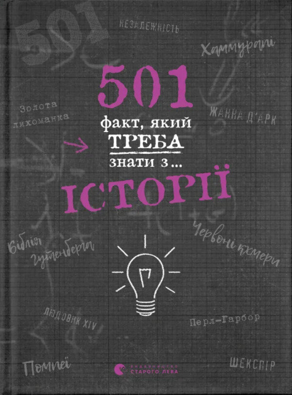 501 факт, який треба знати з... історії