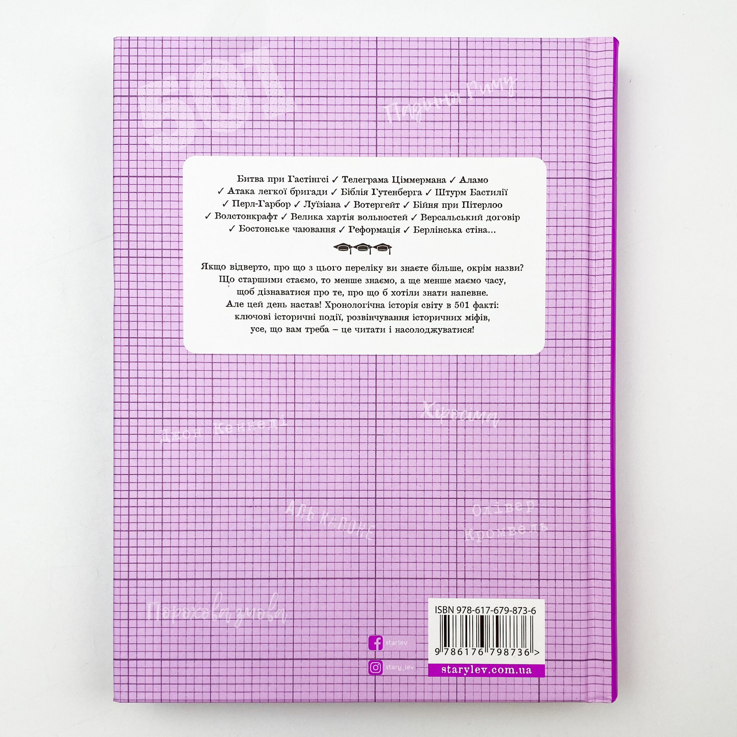 501 факт, який треба знати з... історії. Автор — Реттл Элисон. 