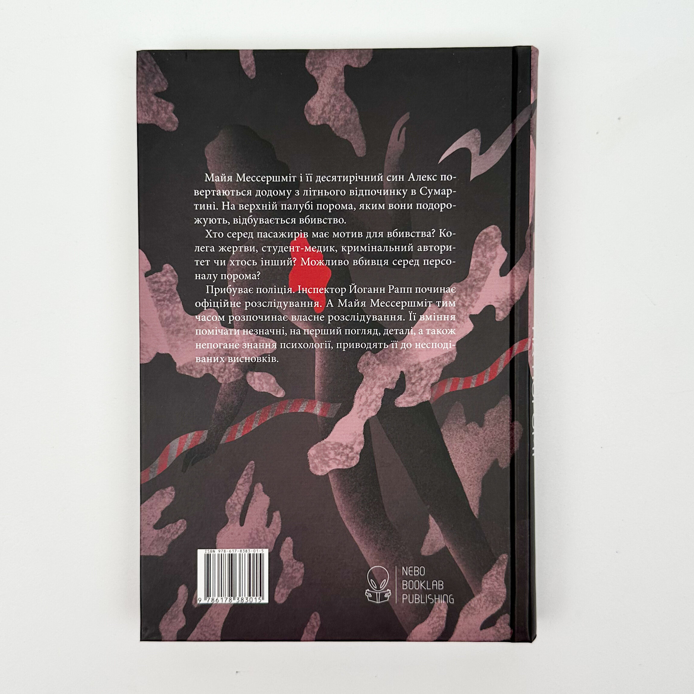 Убивство на поромі. Автор — Катерина Литвин. 