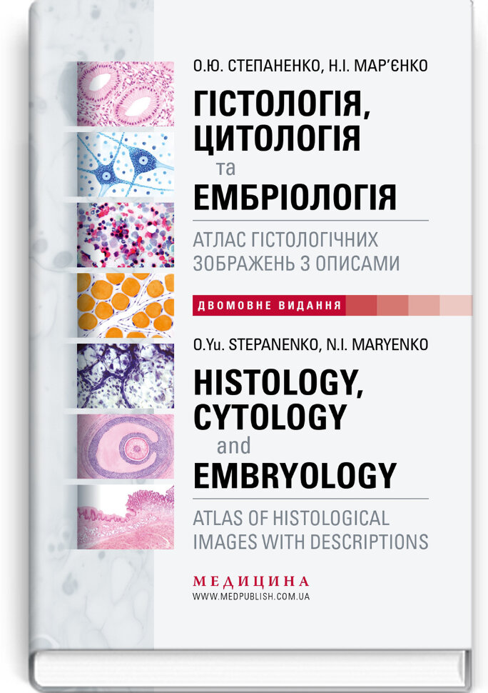 

Гістологія, цитологія та ембріологія: атлас гістологічних зображень з описами