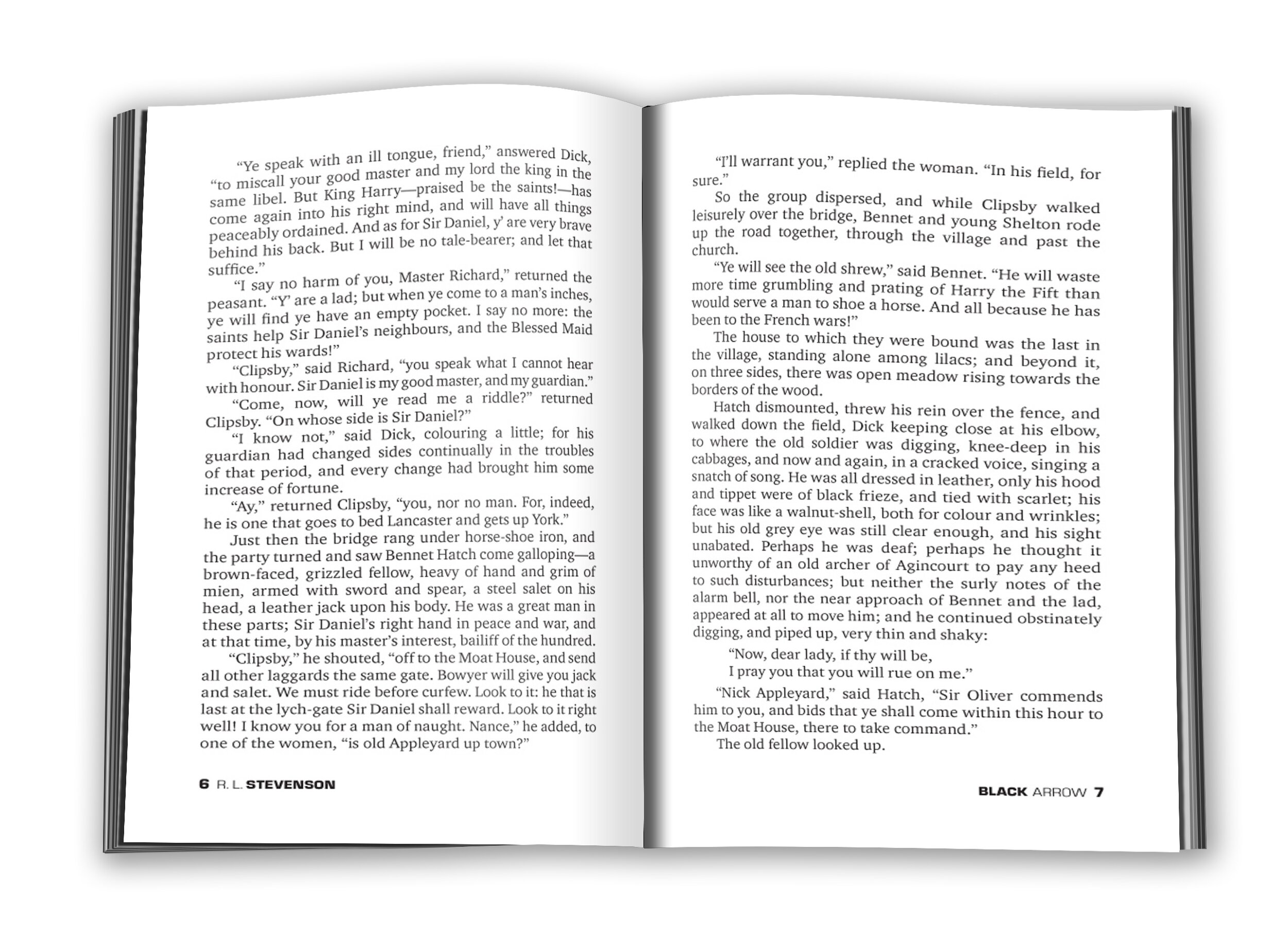 The Black Arrow. Автор — Robert Louis Stevenson. 