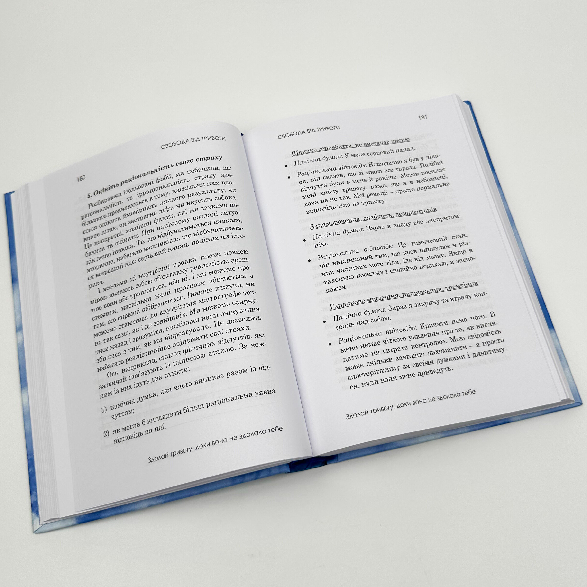 Свобода від тривоги. Здолай тривогу, доки вона не здолала тебе. Автор — Роберт Лихи. 