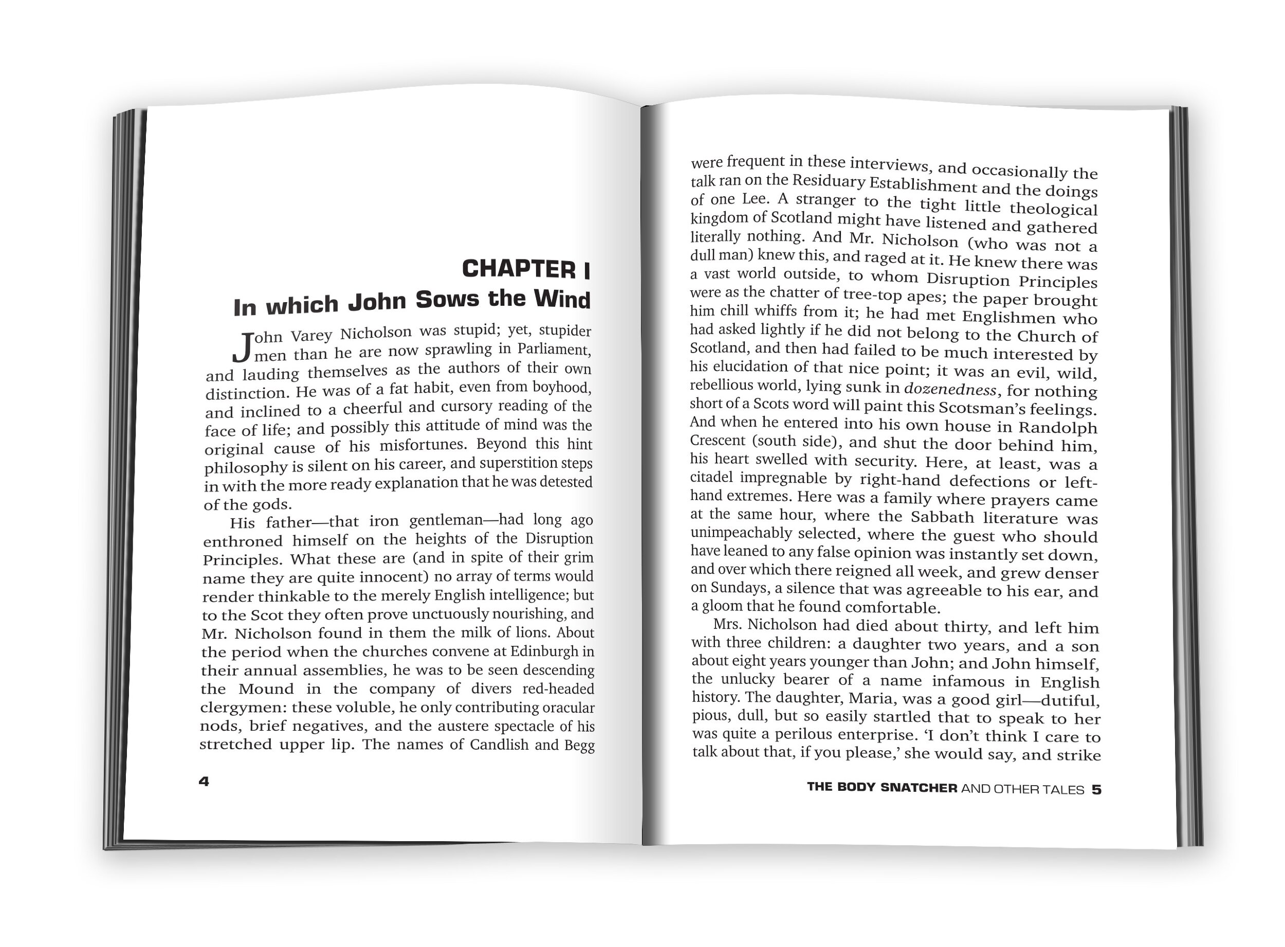 The Body Snatcher and Other Tales. Автор — Robert Louis Stevenson. 