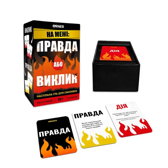 Гра для компанії "На межі: Правда або Виклик" 