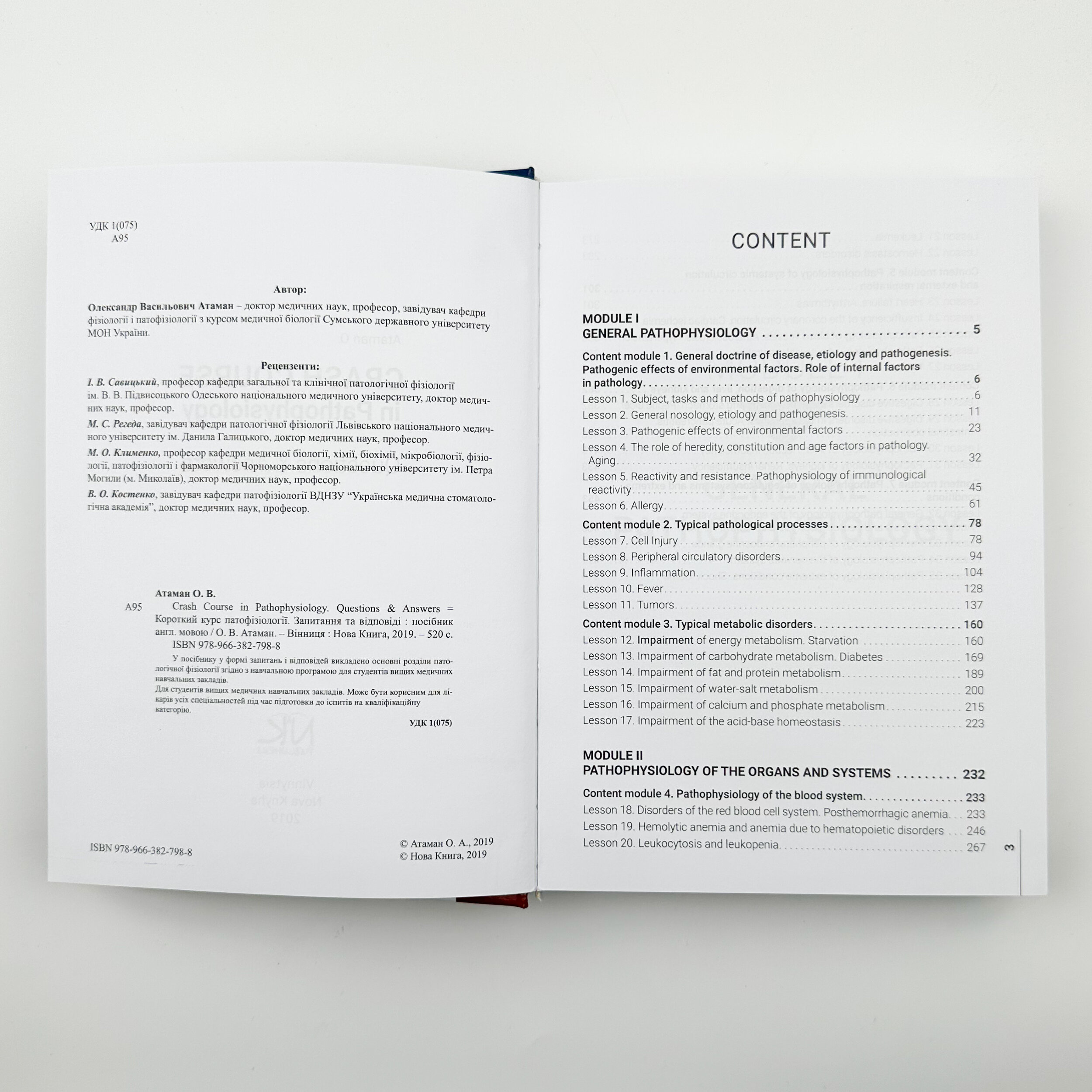 Crash Course in Pathophysiology. Questions &amp; Answers