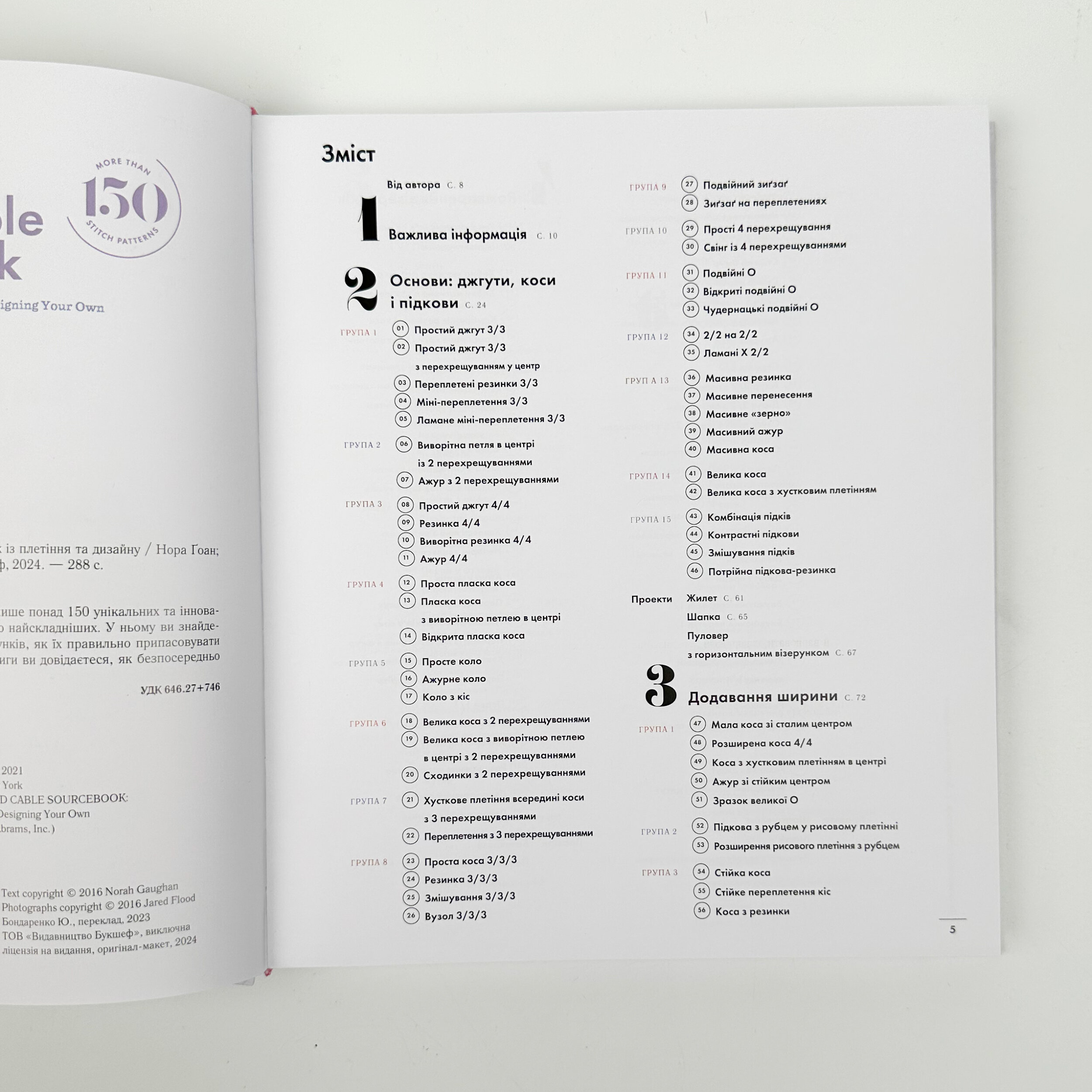 Енциклопедія візерунків. Джгути, коси, арани. Посібник із плетіння та дизайну 