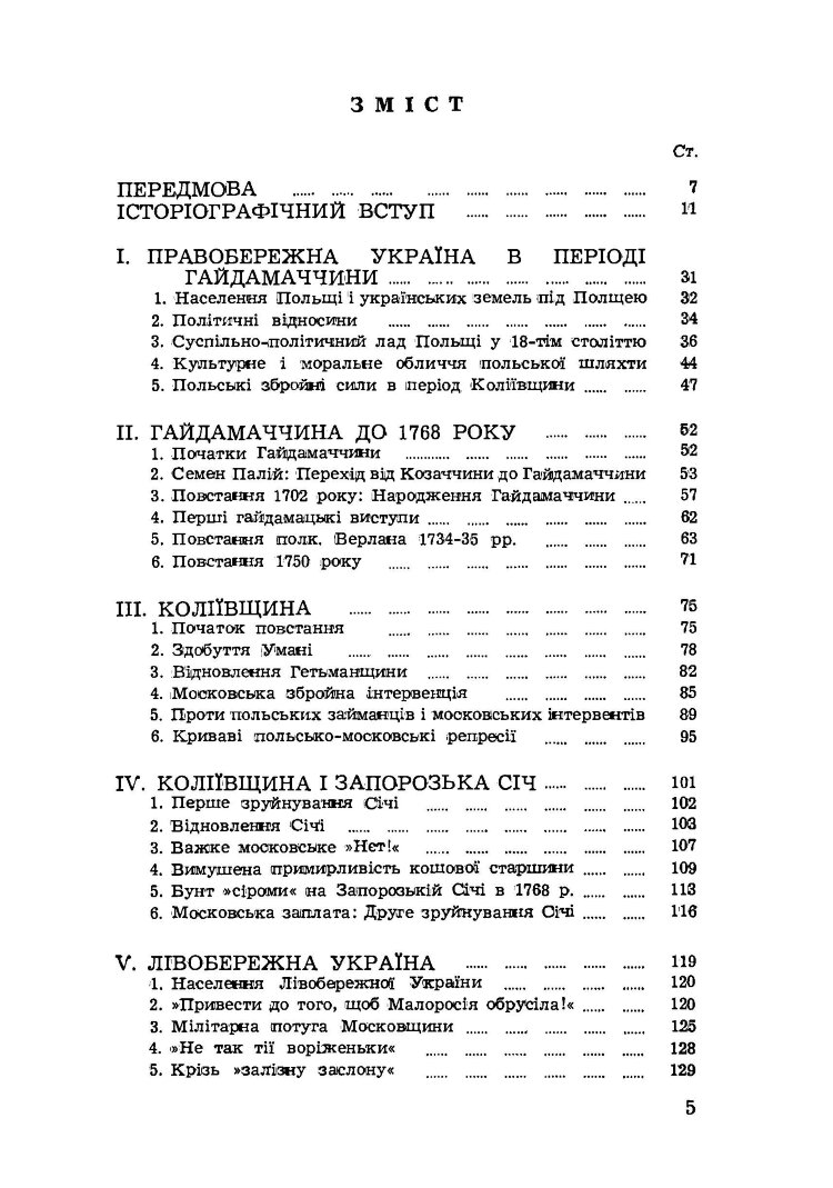 Коліївщина. Гайдамацьке повстання 1768 р.